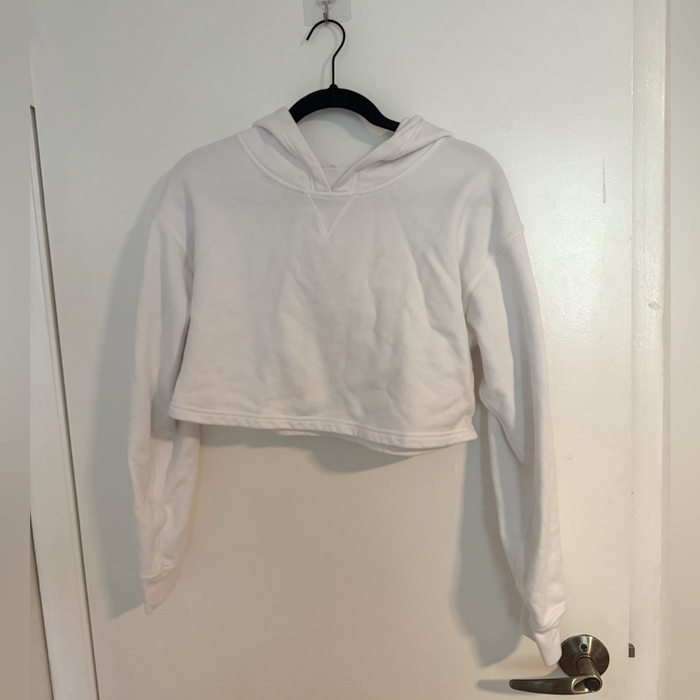 Lululemon Cropped Sweatshirt with Hood